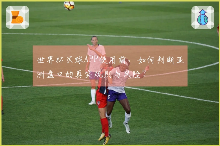 世界杯买球APP使用前，如何判断亚洲盘口的真实规则与风险？