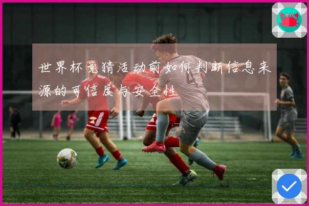 世界杯竞猜活动前如何判断信息来源的可信度与安全性