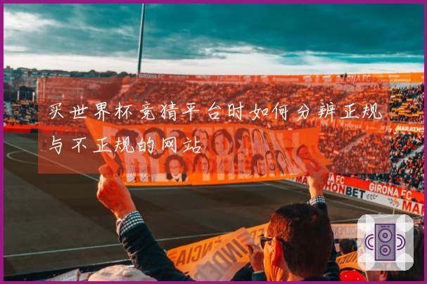 买世界杯竞猜平台时如何分辨正规与不正规的网站